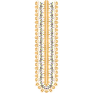 Neck Flower Design NED4717-24