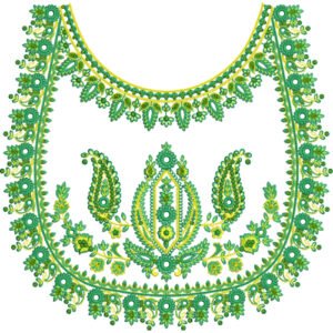 Neck Design Embroidery NED4725-24