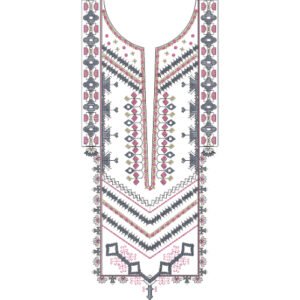 Beautiful Neck Embroidery NED4727-24