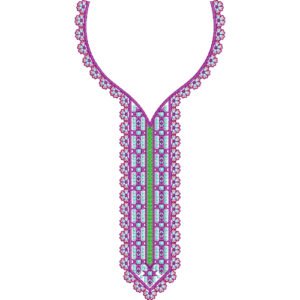 Beautiful Neck Embroidery NED4740-24