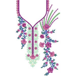 Neck Flower Design NED4742-24