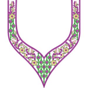 Beautiful Neck Embroidery NED4749-24