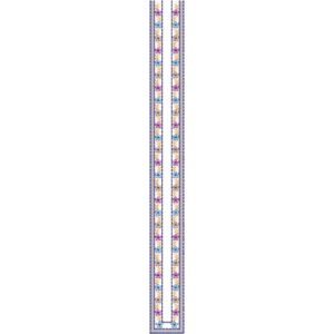 Flower Neck Embroidery NED4752-24