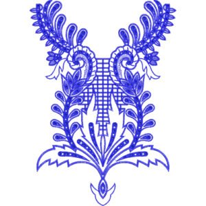 Embroidery Neck Design NED4755-24
