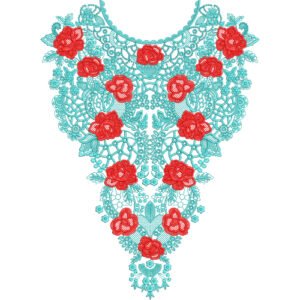 Neck Design Embroidery NED4756-24