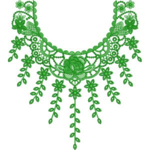 Neck Embroidery Design NED4757-24