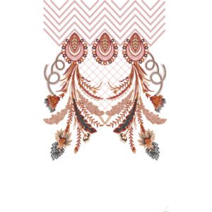 Unique Neck Embroidery NED4768-24
