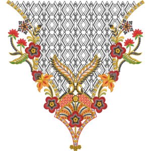 Neck Flower Design NED4769-24