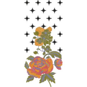 Neck Flower Design NED4796-24