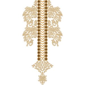 Embroidery Neck Design NED4800-24