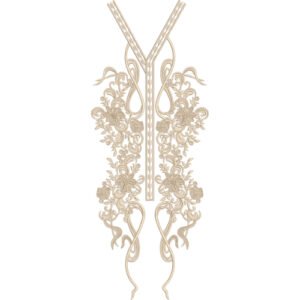 Beautiful Neck Embroidery NED4803-24
