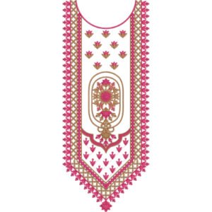 Unique Neck Embroidery NED4804-24