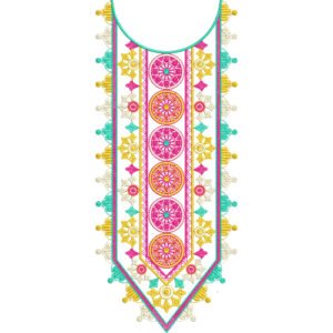 Neck Flower Design NED4805-24