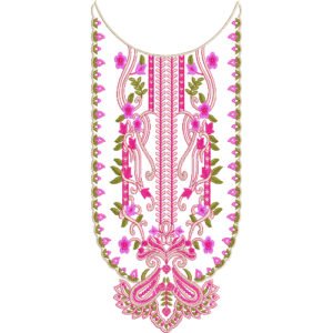 Neck Embroidery Design NED4811-24