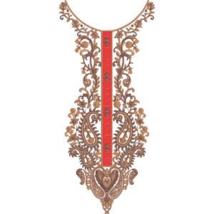 Embroidery Neck Design NED4817-24