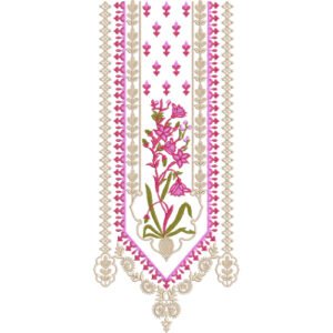Beautiful Neck Embroidery NED4820-24