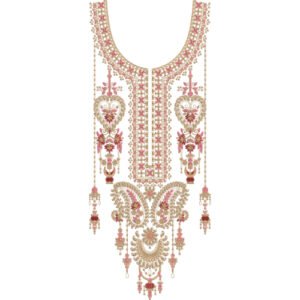 Neck Flower Design NED4822-24