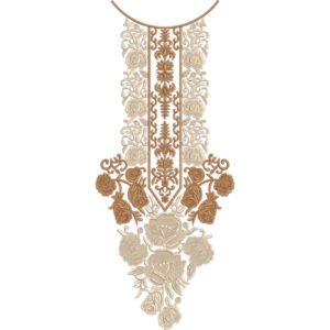 Neck Embroidery Design NED4826-24