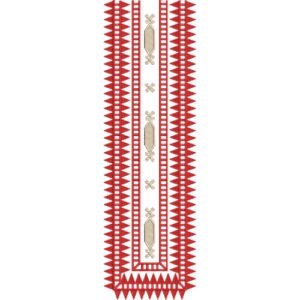 Beautiful Neck Embroidery NED4827-24