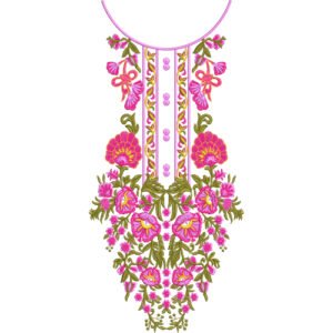 Neck Embroidery Pattren NED4832-24