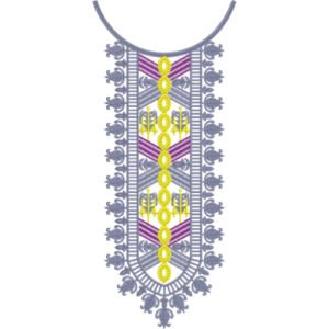 Embroidery Neck Design NED4833-24