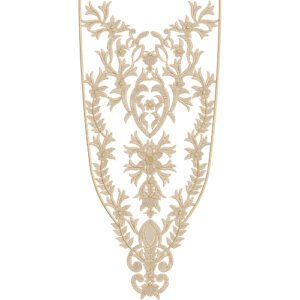 Neck Embroidery Design NED4835-24