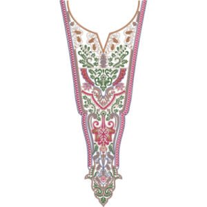 Beautiful Neck Embroidery NED4836-24