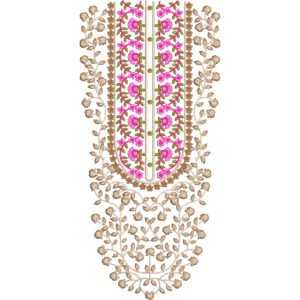Neck Flower Design NED4838-24
