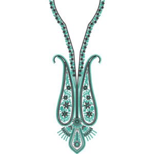 Neck Embroidery Design NED4844-24