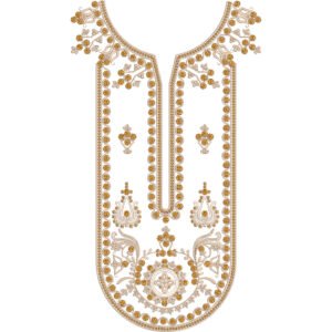 Beautiful Neck Embroidery NED4850-24