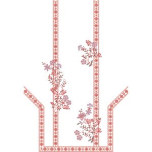 Beautiful Neck Embroidery NED4859-24