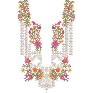 Embroidery Neck Design NED4865-24