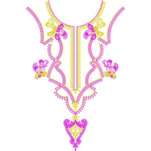 Neck Embroidery Design NED4867-24