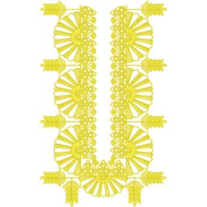 Neck Flower Design NED4870-24
