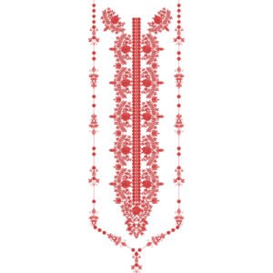 Neck Embroidery Design NED4875-24