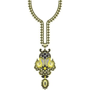 Neck Embroidery Design NED4884-24