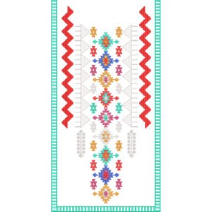 Neck Embroidery Pattren NED4896-24