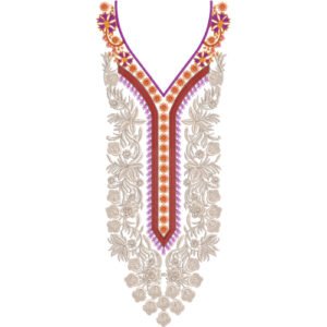 Embroidery Neck Design NED4933-24