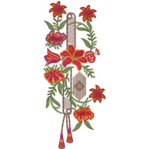 Neck Design Embroidery NED4934-24