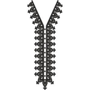 Neck Design Embroidery NED4943-24