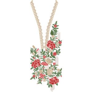 Beautiful Neck Embroidery NED4945-24