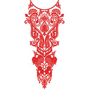 Neck Embroidery Design NED4962-24