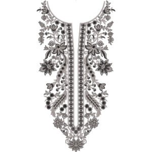 Neck Embroidery Design NED4966-24