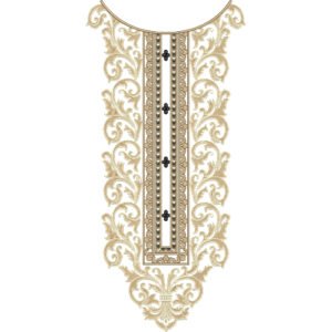 Beautiful Neck Embroidery NED4984-24