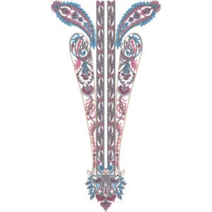 Embroidery Neck Design NED4993-24