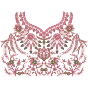 Neck Flower Design NED4998-24