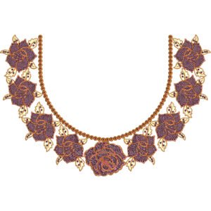 Embroidery Neck Design NED5002-24