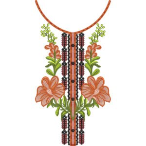 Neck Design Embroidery NED5012-24