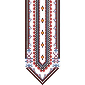 Neck Embroidery Design NED5013-24