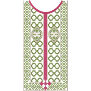 Unique Neck Embroidery NED5015-24